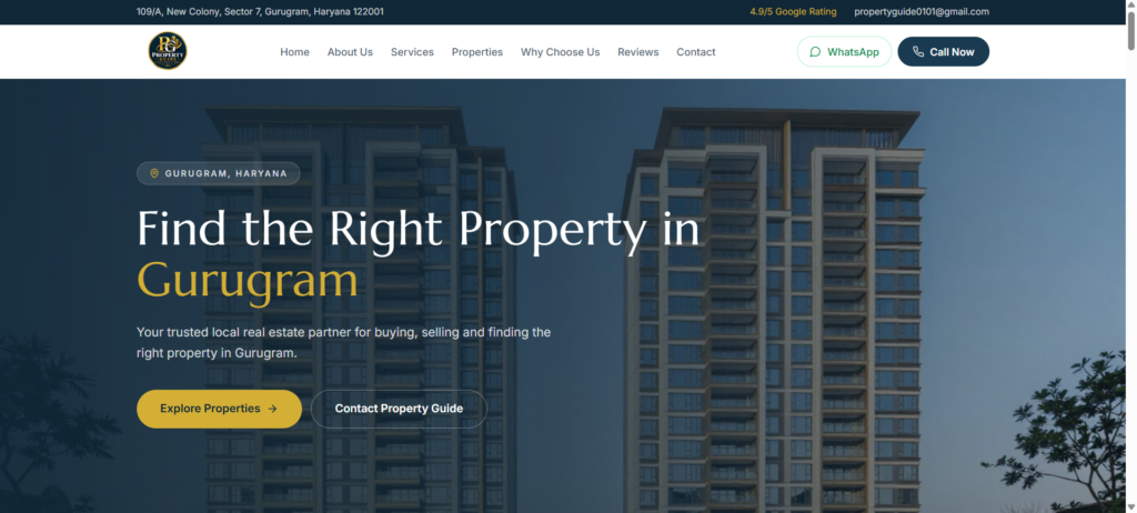Poperty Real Estate Guide in Gurgaon